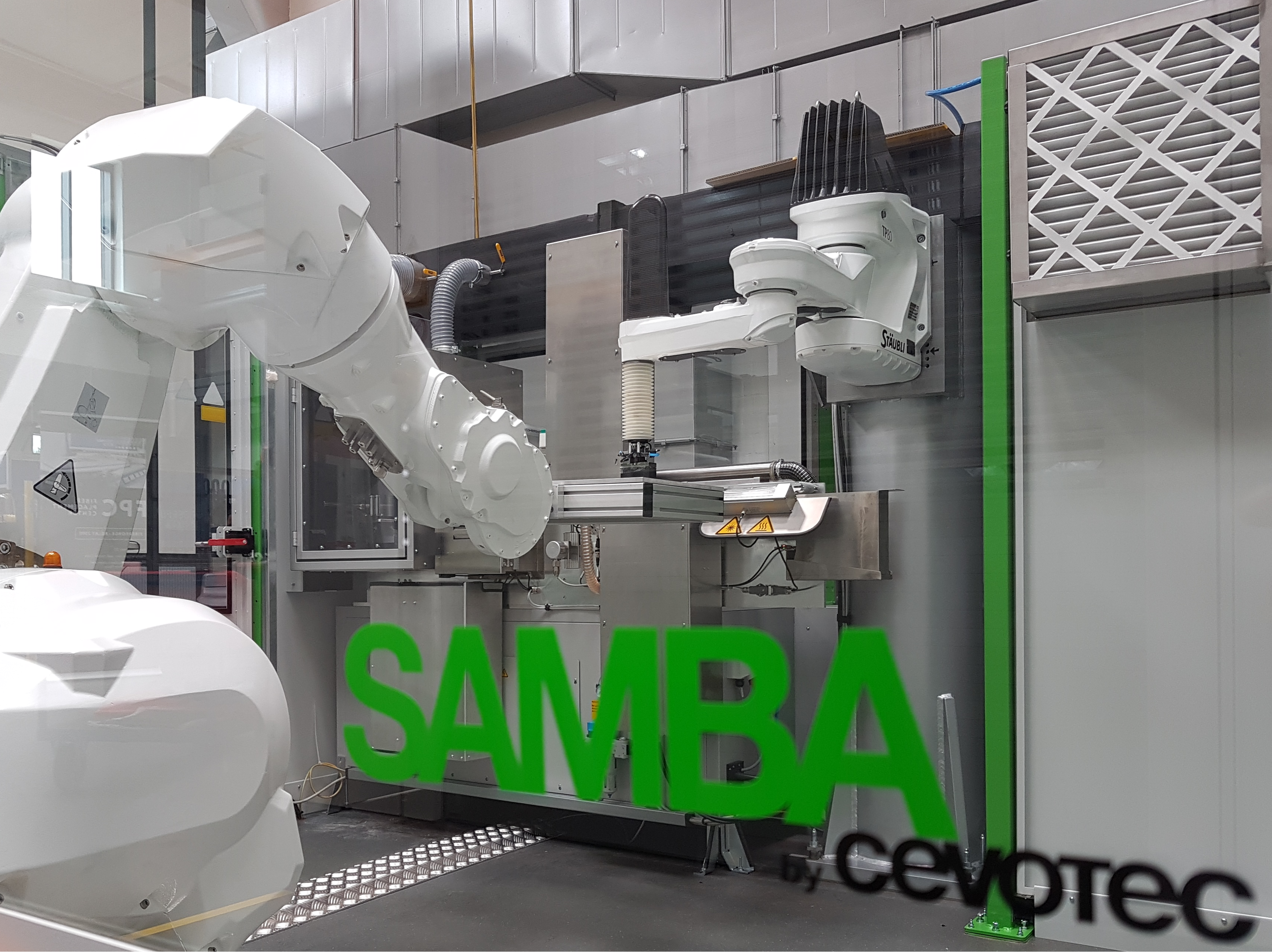 Cevotec SAMBA FPP-Anlage des Fraunhofer IGCV