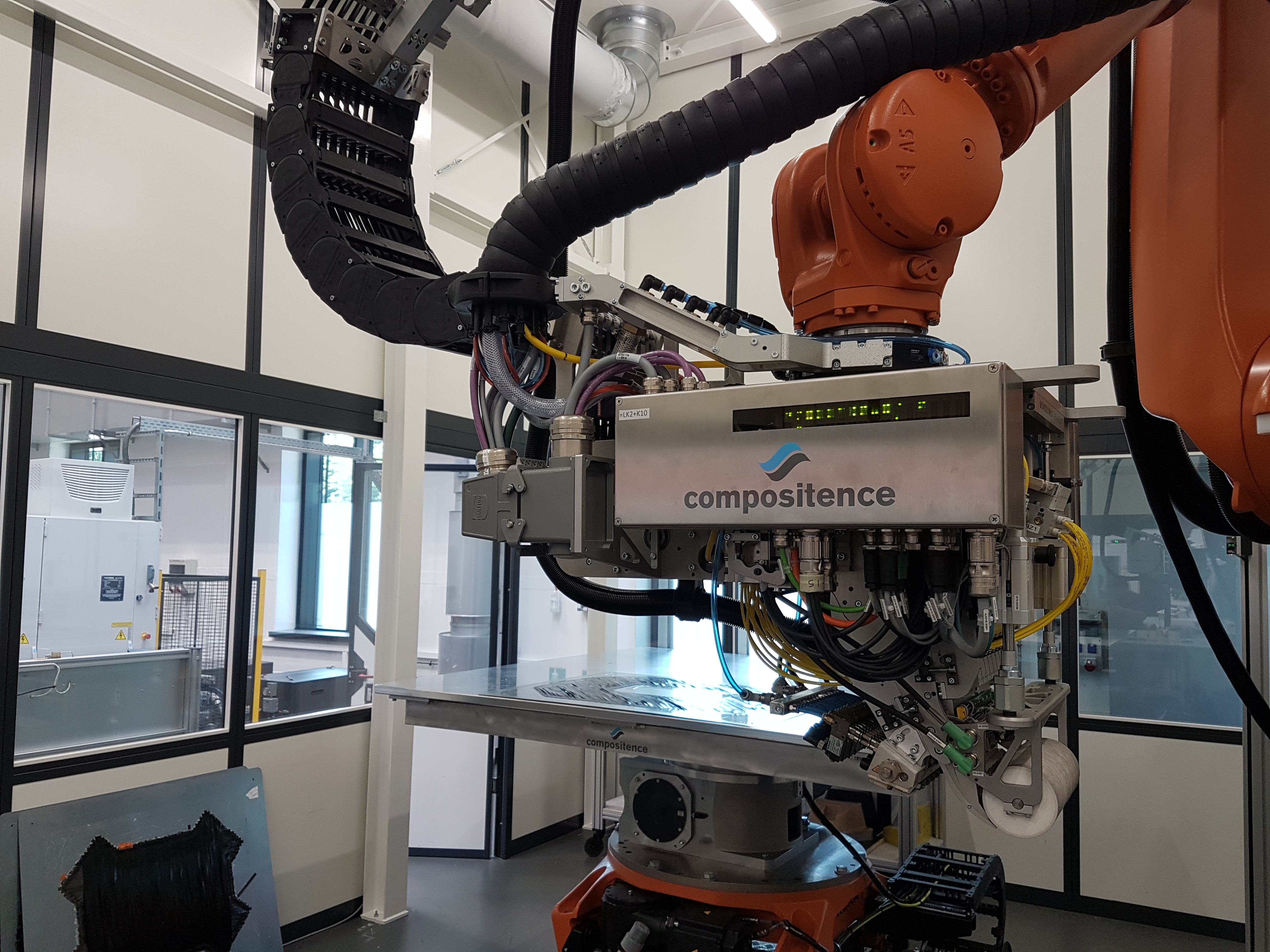 Compositence RoboMAG AFP-Anlage des Fraunhofer IGCV