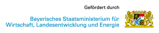 Gefördert durch das Bayerische Staatsministerium für Wirtschaft, Landesentwicklung und Energie