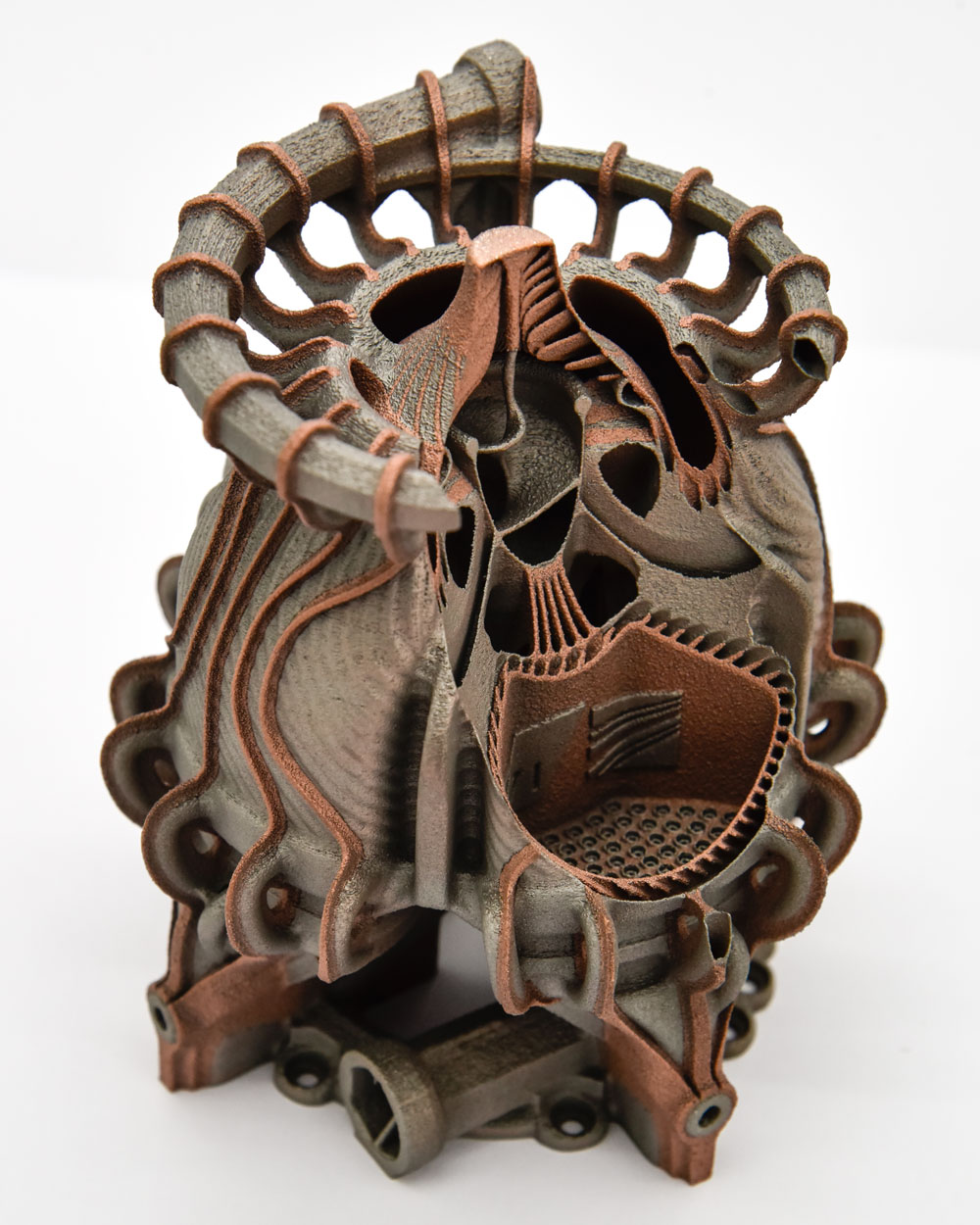 Aerospike Rocket Engine for Multimaterial AM
