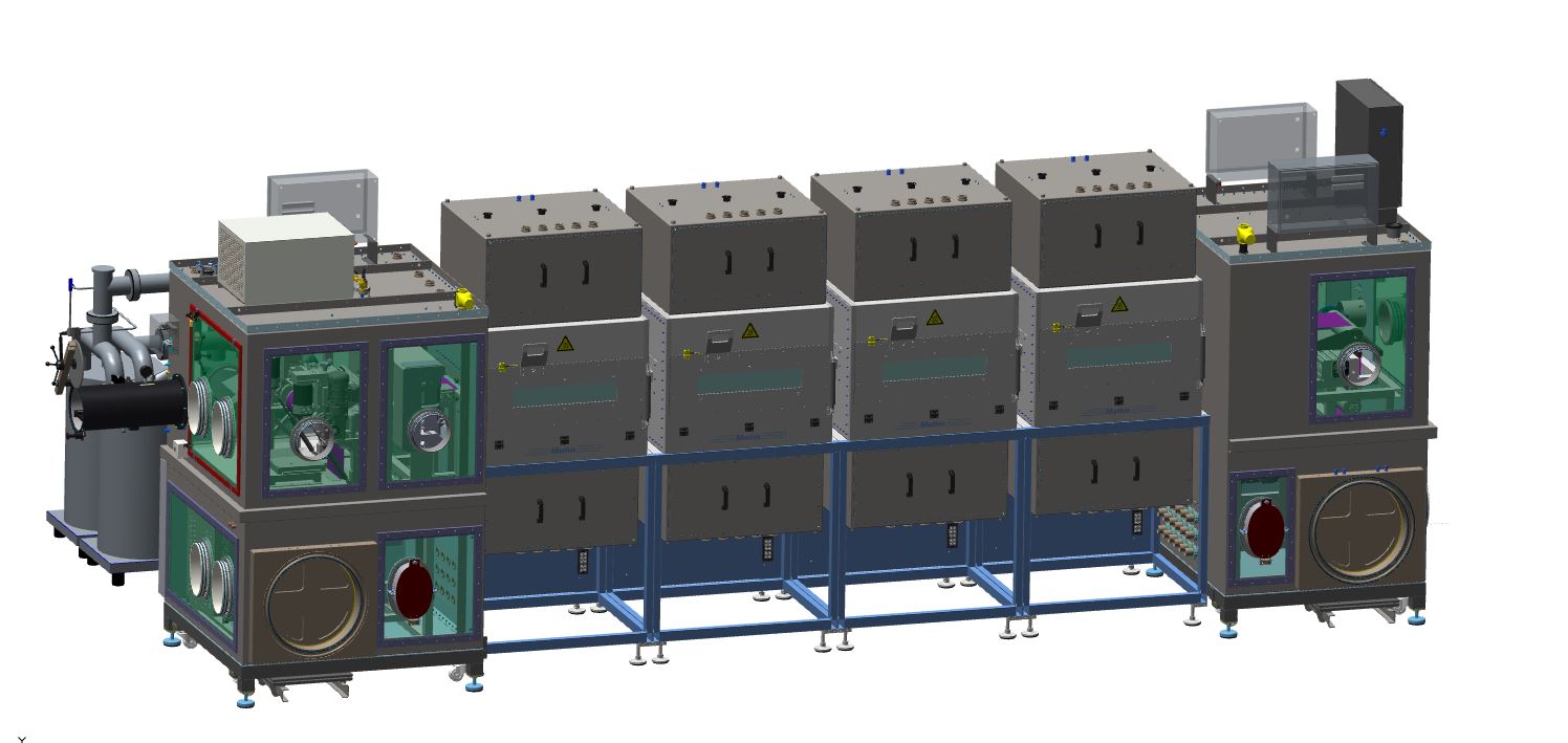 Beschichtungsanlage Batterieproduktion