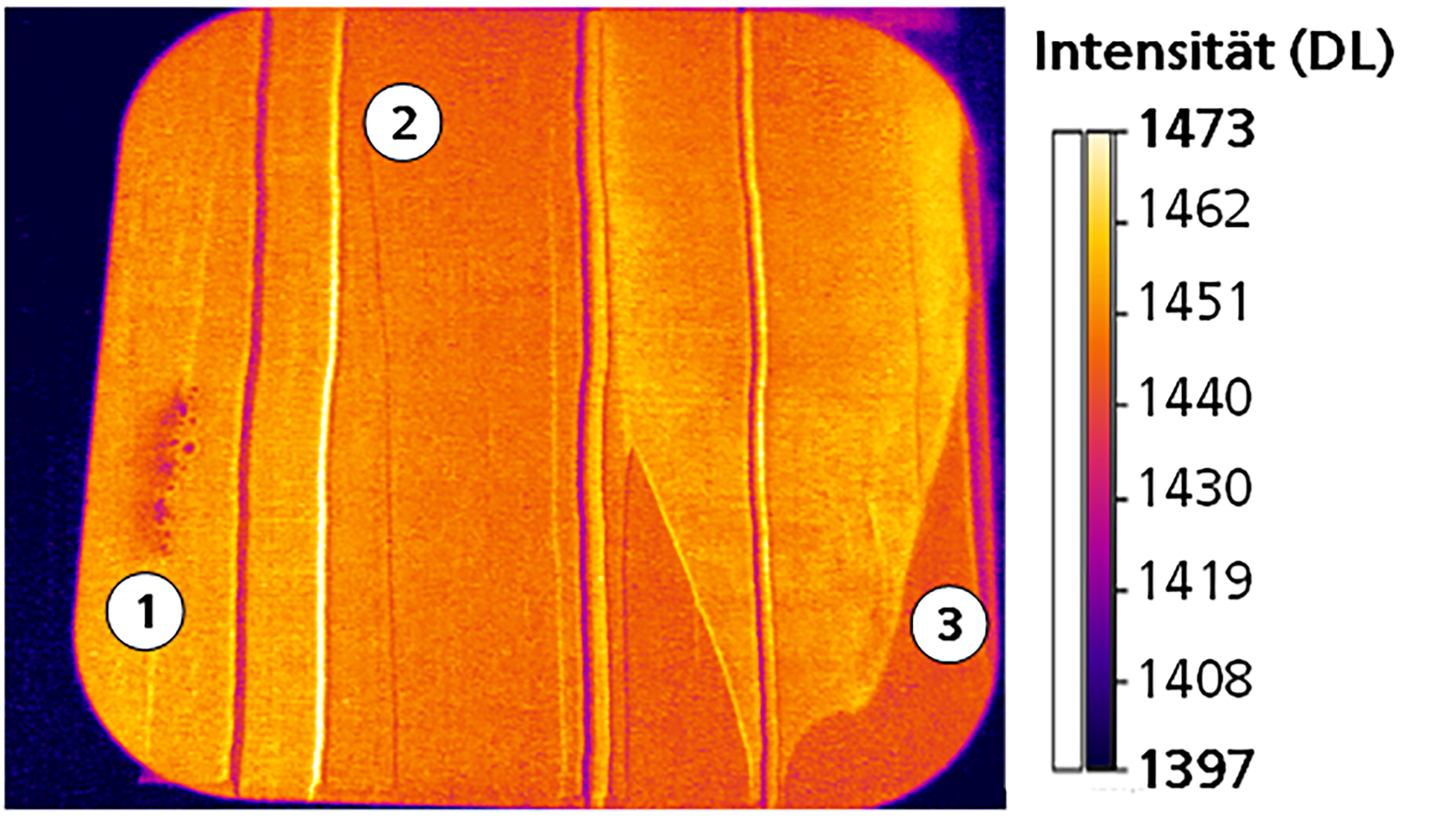 Pulverbettüberwachung mittels aktiver Thermografie