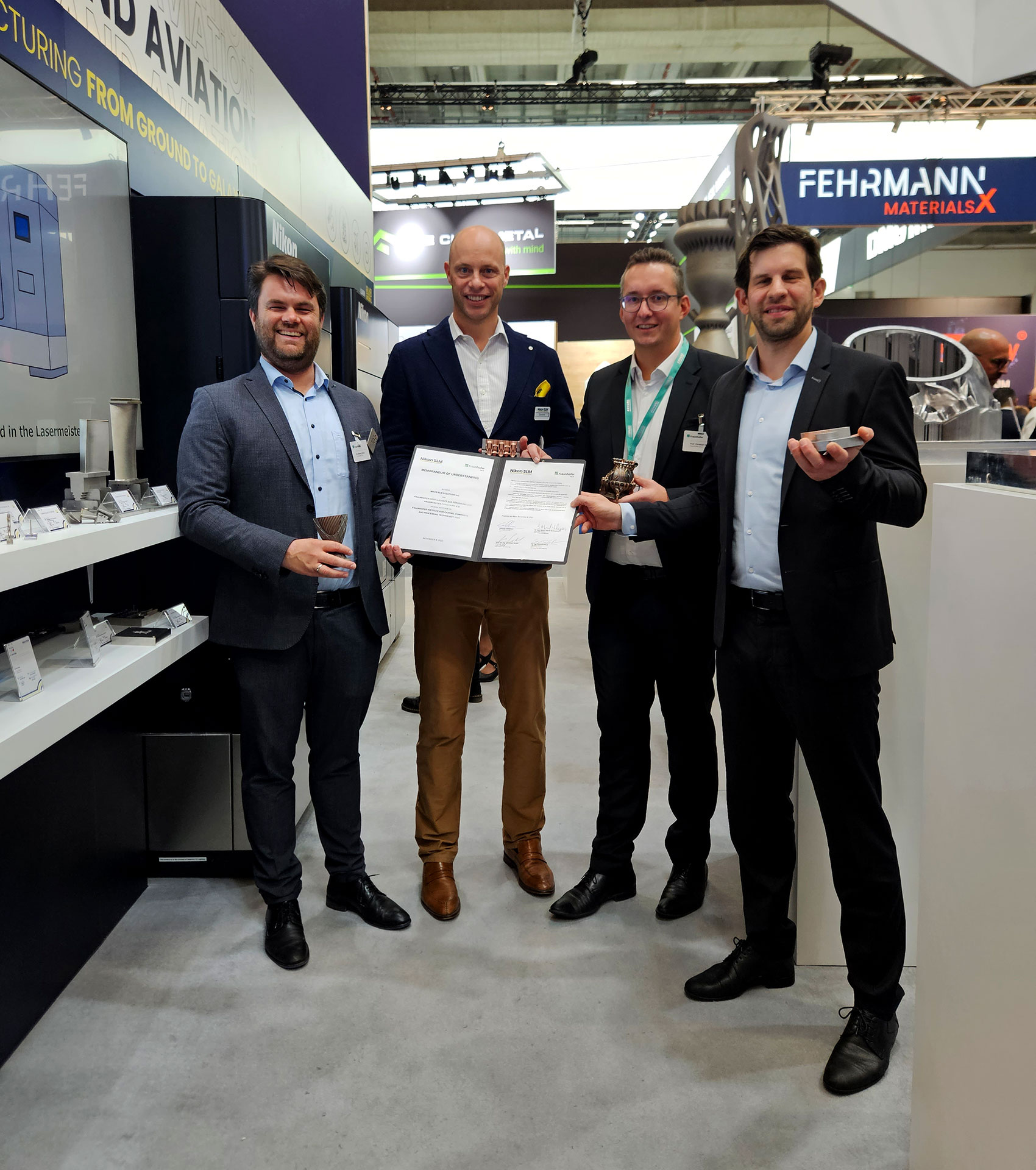 For closer cooperation in the field of additive manufacturing For closer cooperation in the field of additive manufacturing