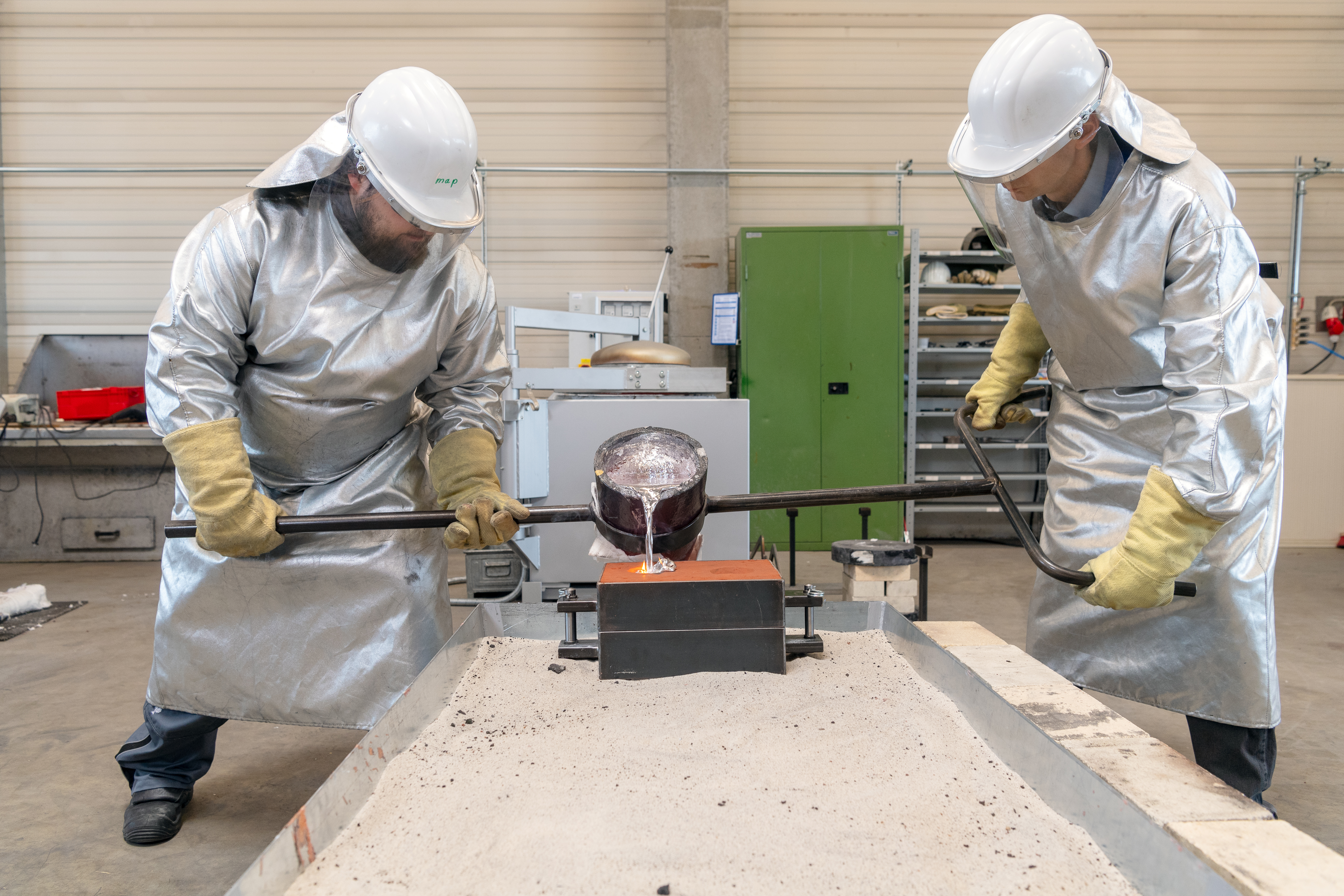 Test casting in the context of materials development Test casting in the context of materials development