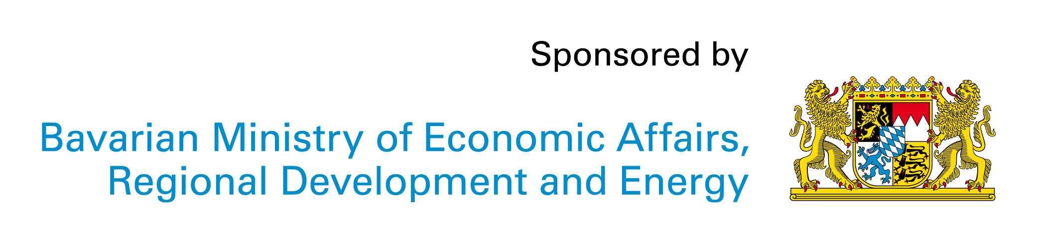 Sponsored by the Bavarian Ministry of Economic Affairs, Regional Development and Energy