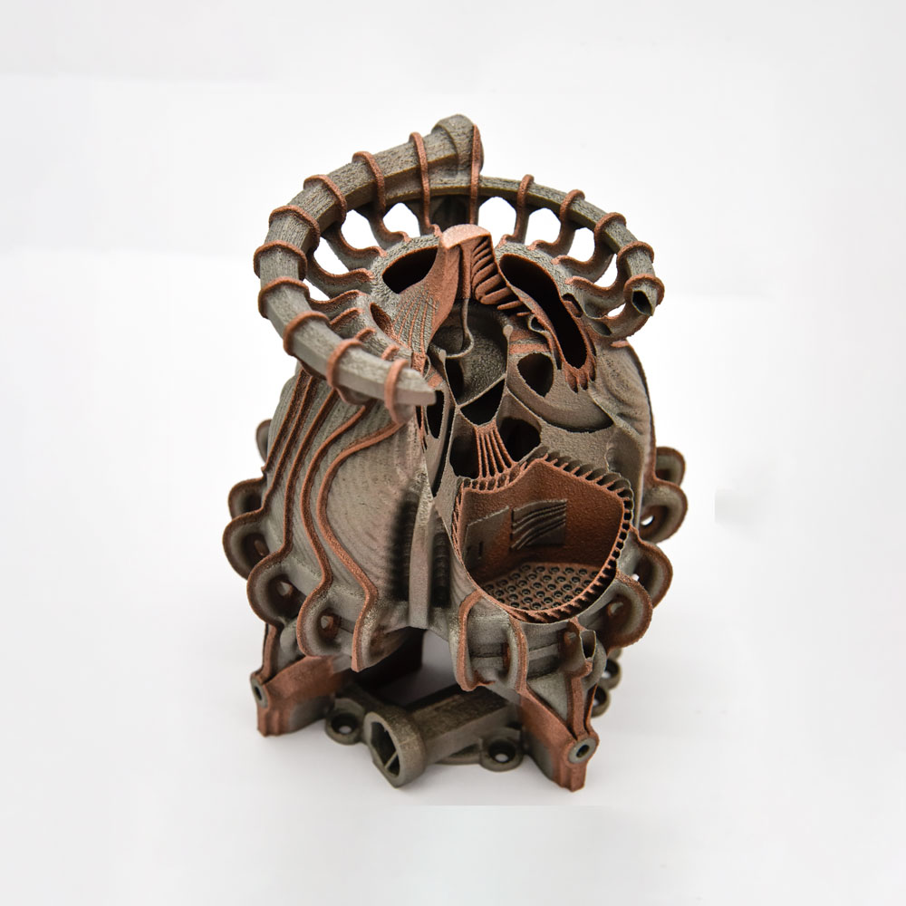 Aerospike Rocket Engine for Multimaterial AM