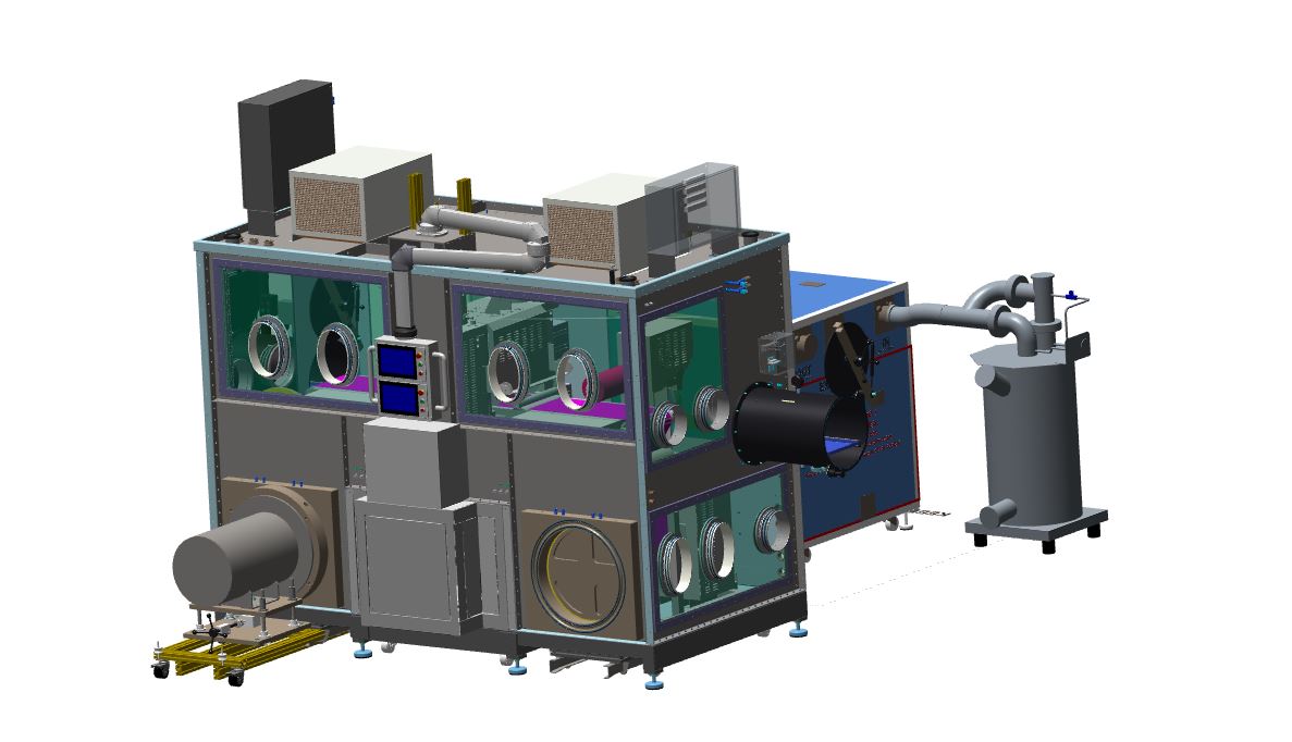 Calendering plant battery production