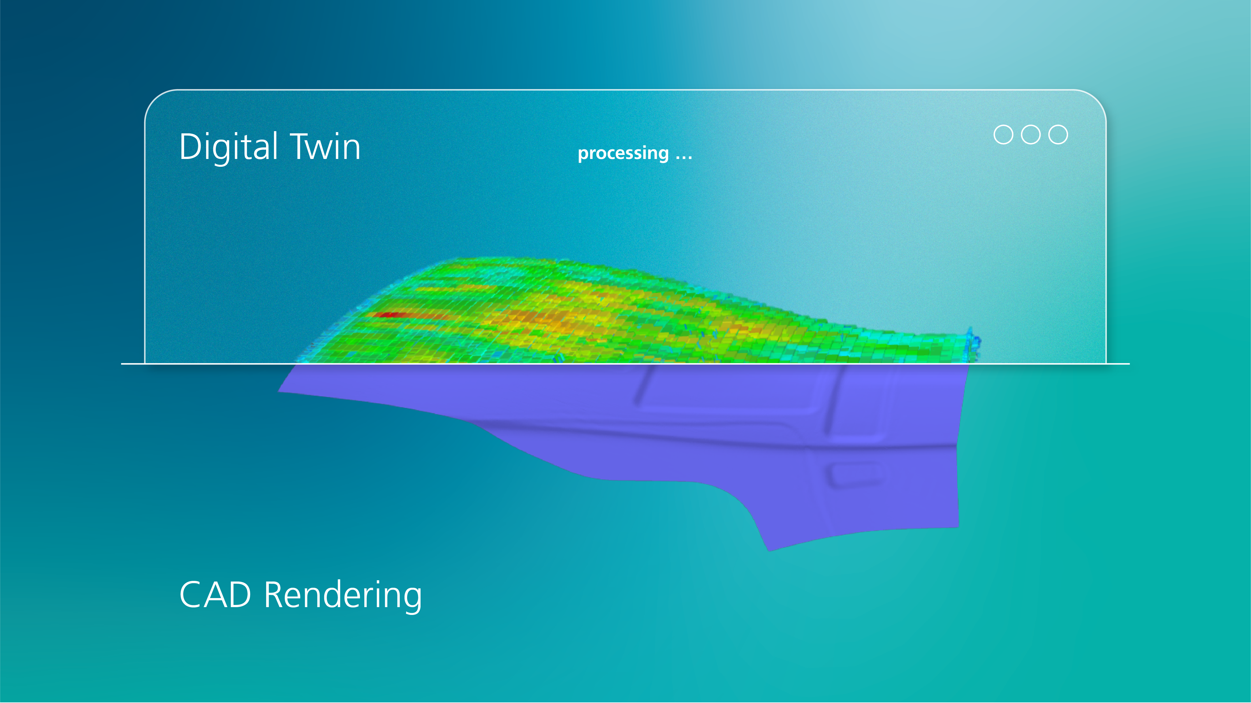 Use of Artificial Intelligence in Fiber Placement: Digital Twin in CAD Rendering