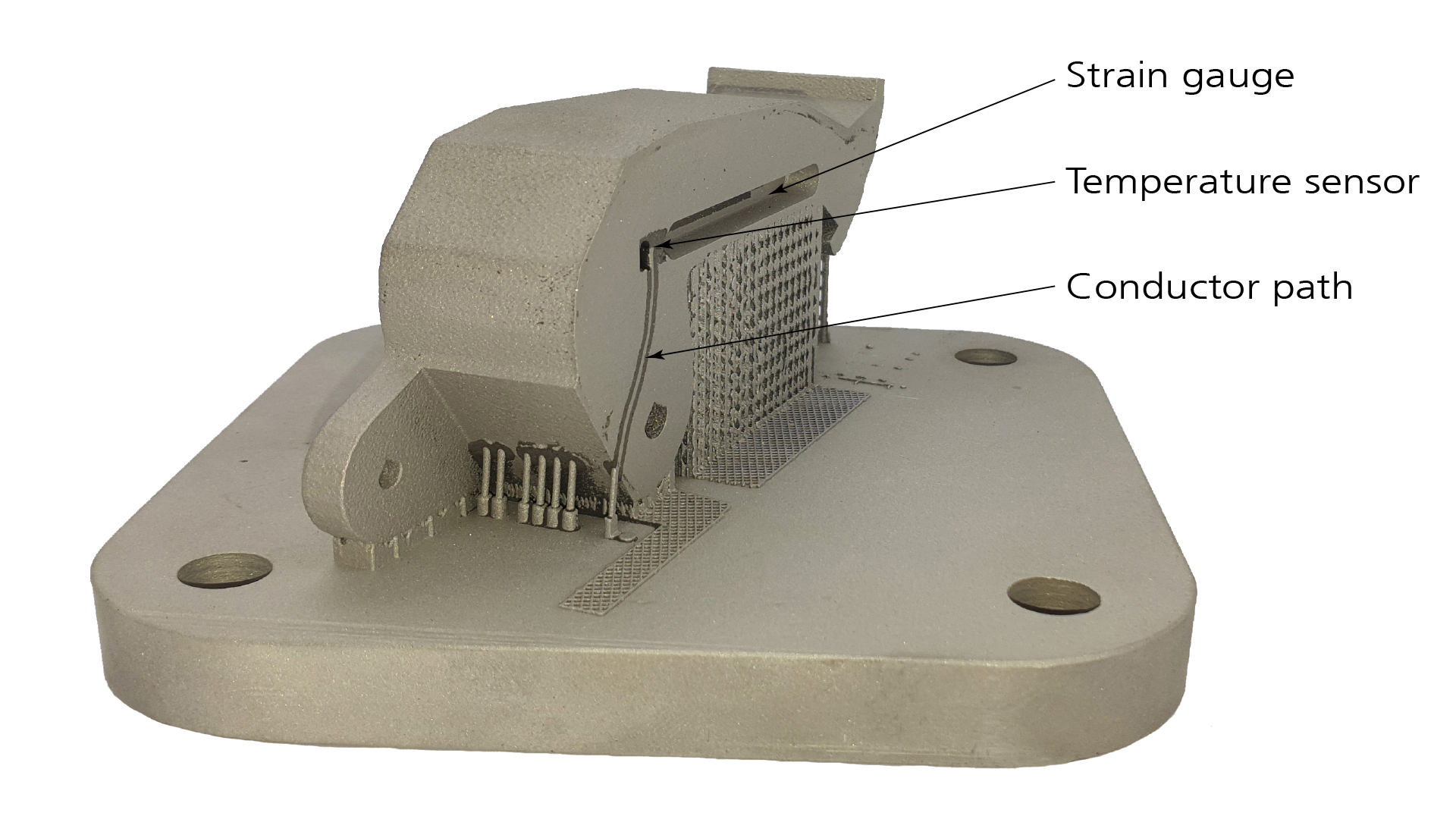 Sensor integration in laser beam melting using the example of an accelerator pedal demonstrator