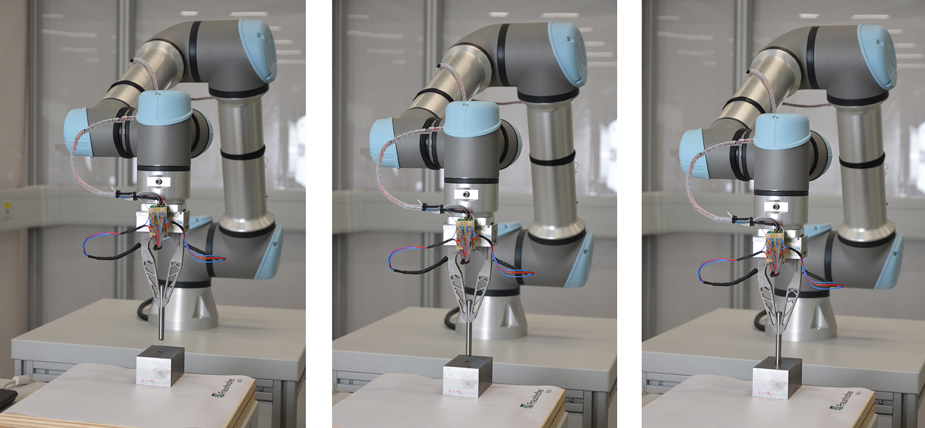 Sensors in additively manufactured gripper jaws enable intelligent handling 